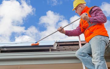 Monemore soft wash roof cleaning